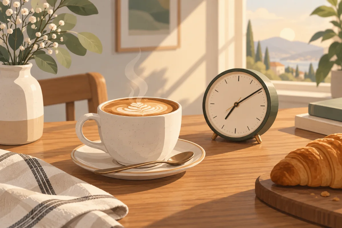 Koffein-Timing: Wann Kaffee wach macht, ohne den Schlaf zu klauen?