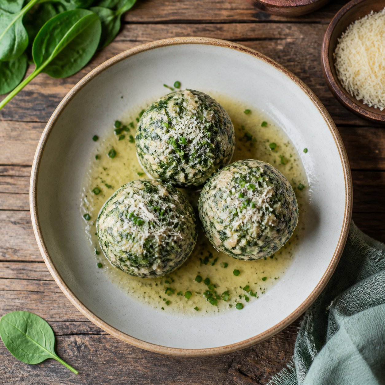 Spinatknödel Kalorien und Nährwerte