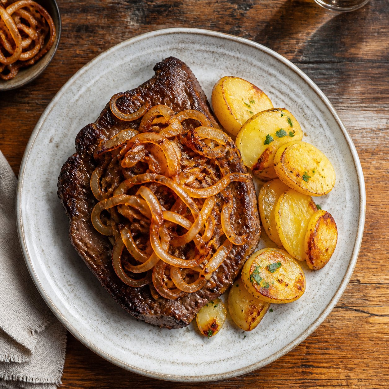 Zwiebelrostbraten Kalorien und Nährwerte