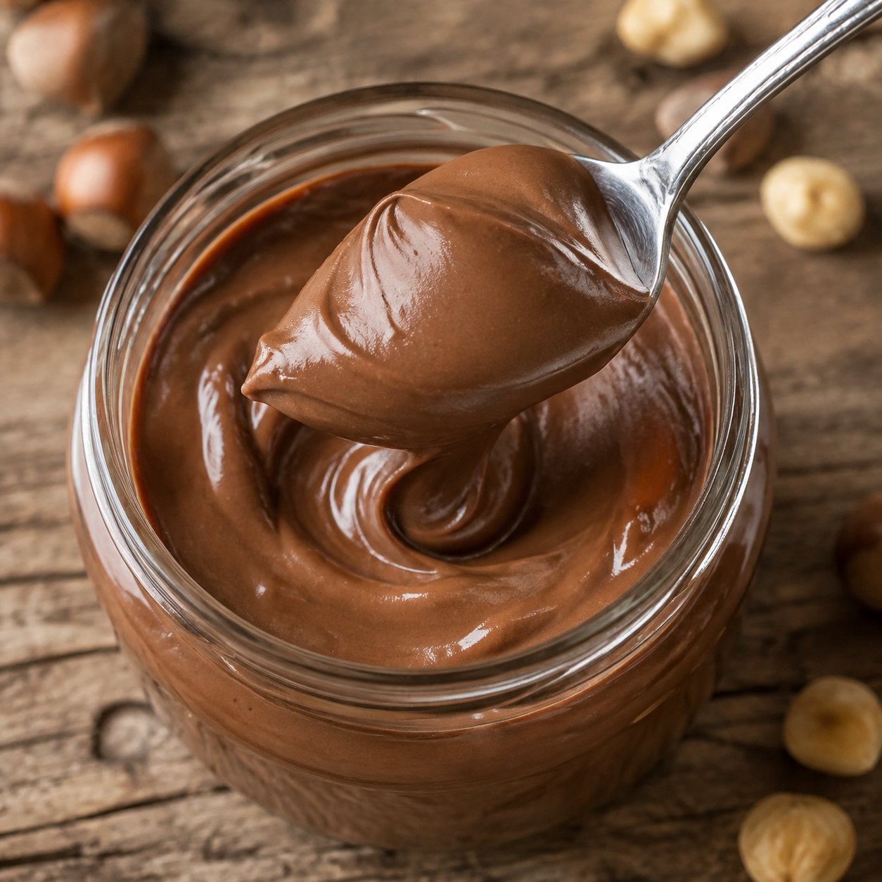 Nutella (Haselnuss-Aufstrich) Kalorien und Nährwerte