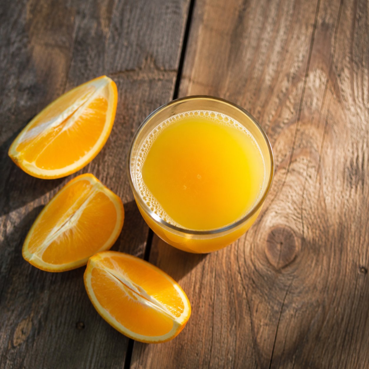 Orangensaft Kalorien und Nährwerte