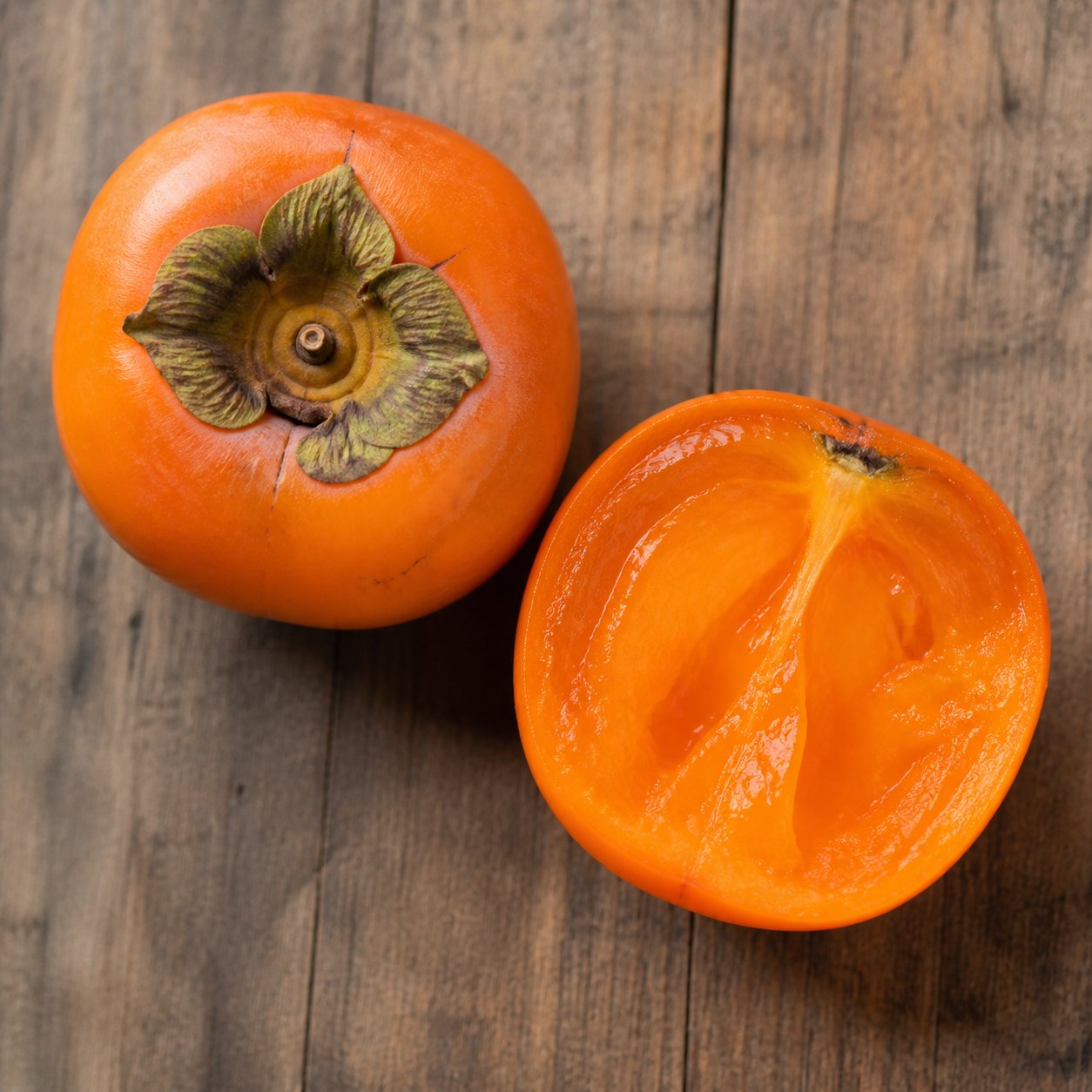Kaki-Frucht Kalorien und Nährwerte