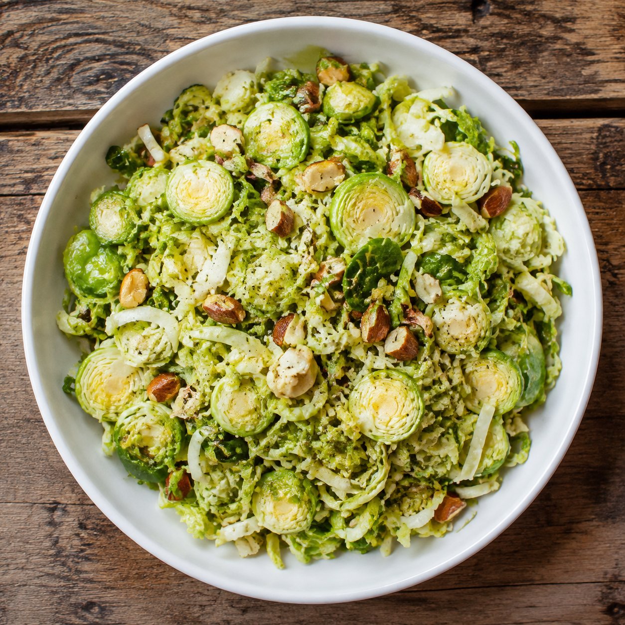 Rosenkohl-Salat Kalorien und Nährwerte