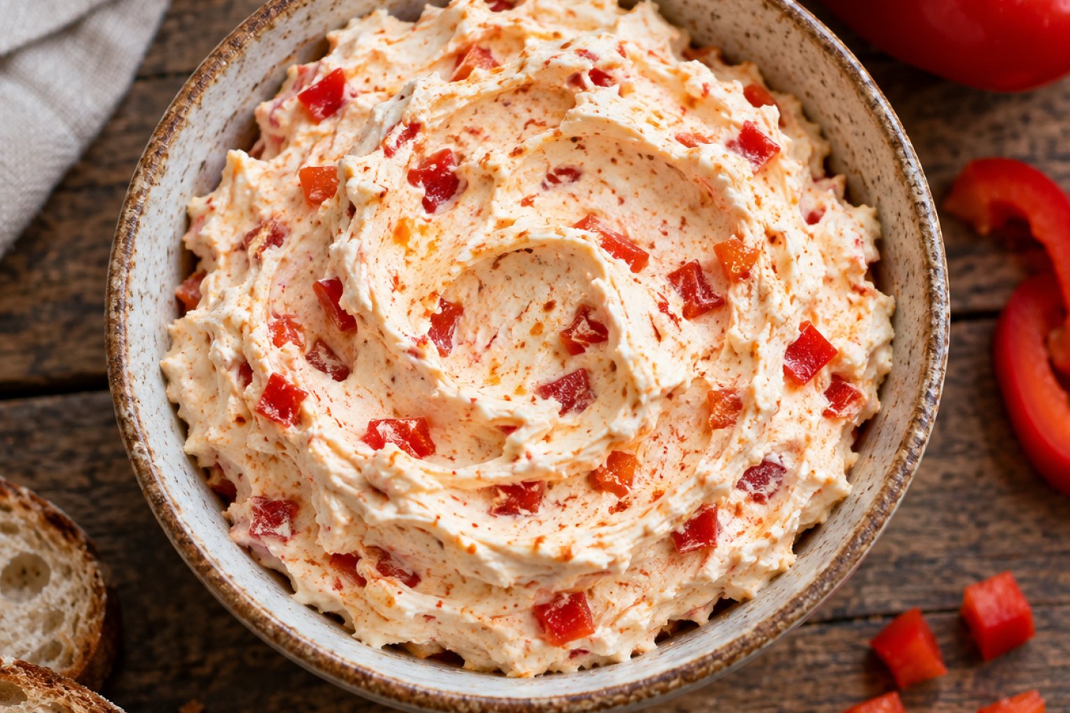 Frischkäse-Aufstrich (Paprika) Kalorien und Nährwerte