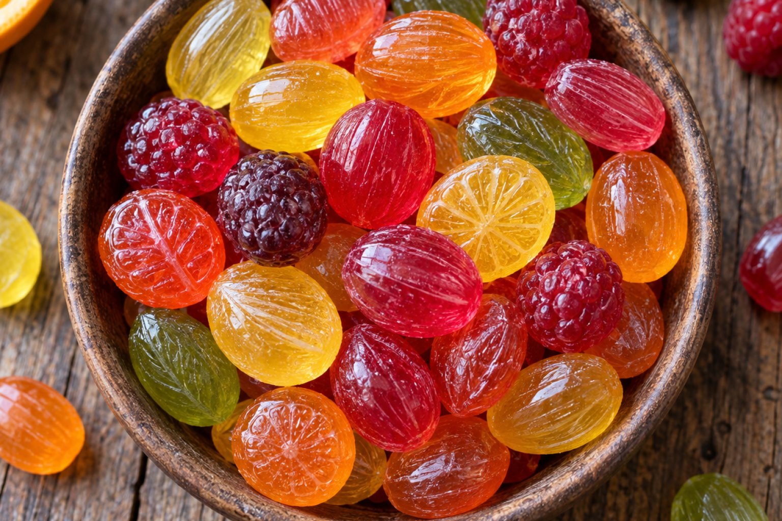 Bonbons (Frucht) Kalorien und Nährwerte