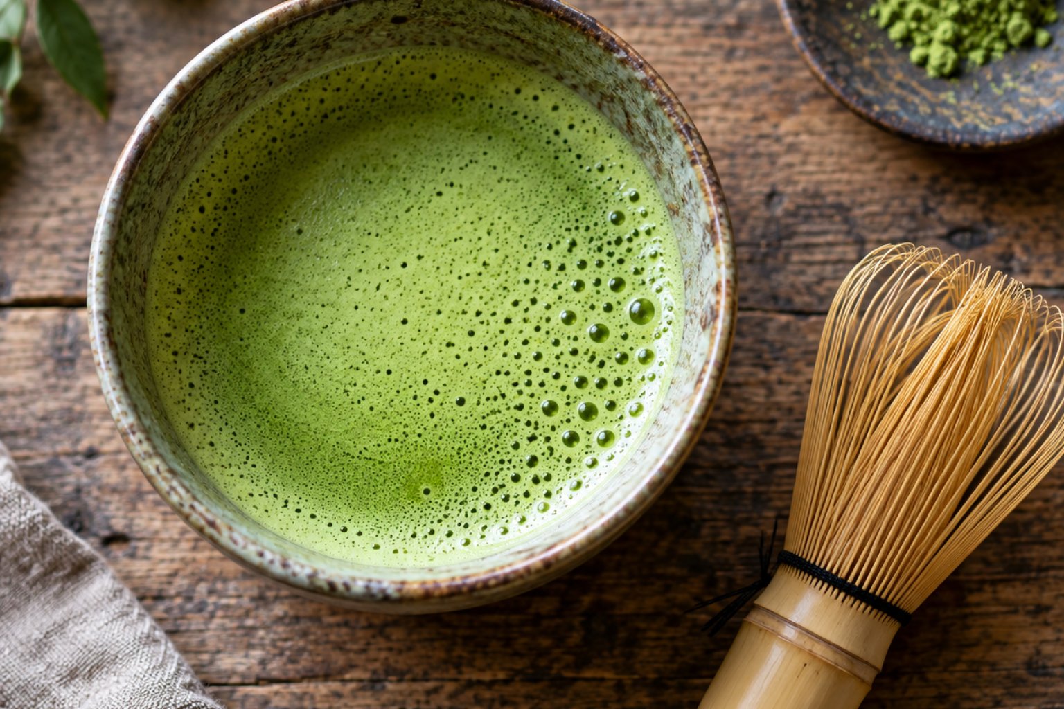 Matcha-Tee Kalorien und Nährwerte
