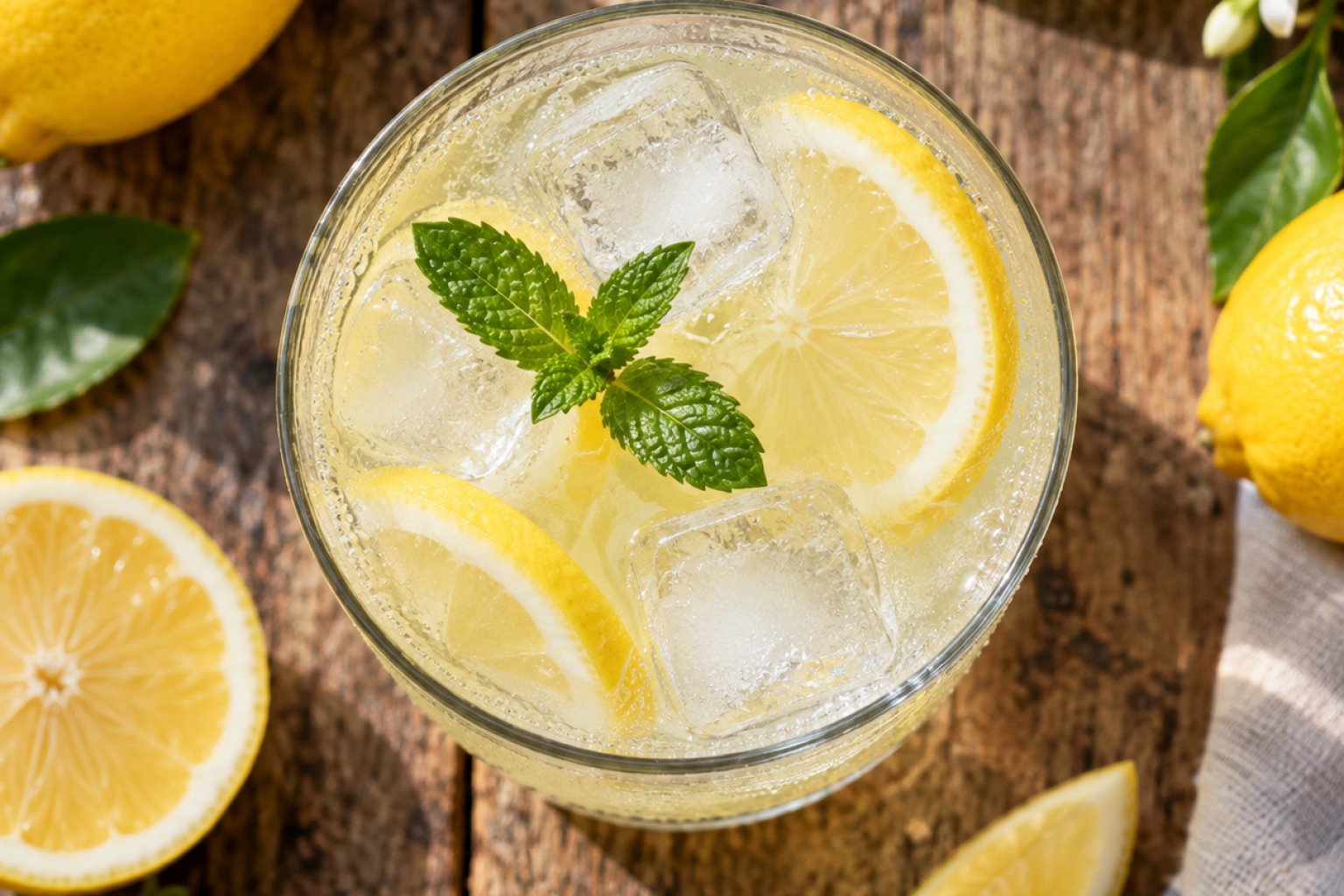 Zitronenlimonade Kalorien und Nährwerte