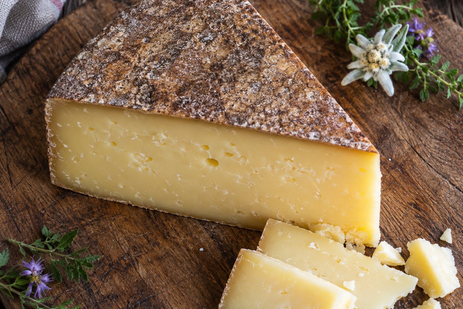 Bergkäse Kalorien und Nährwerte