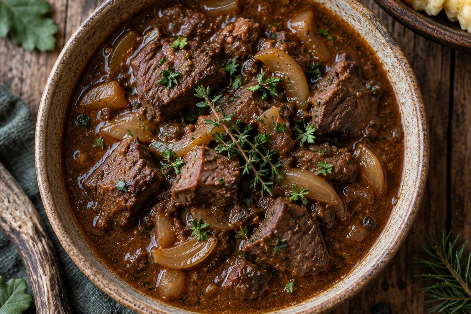 Wildschweingulasch Kalorien und Nährwerte