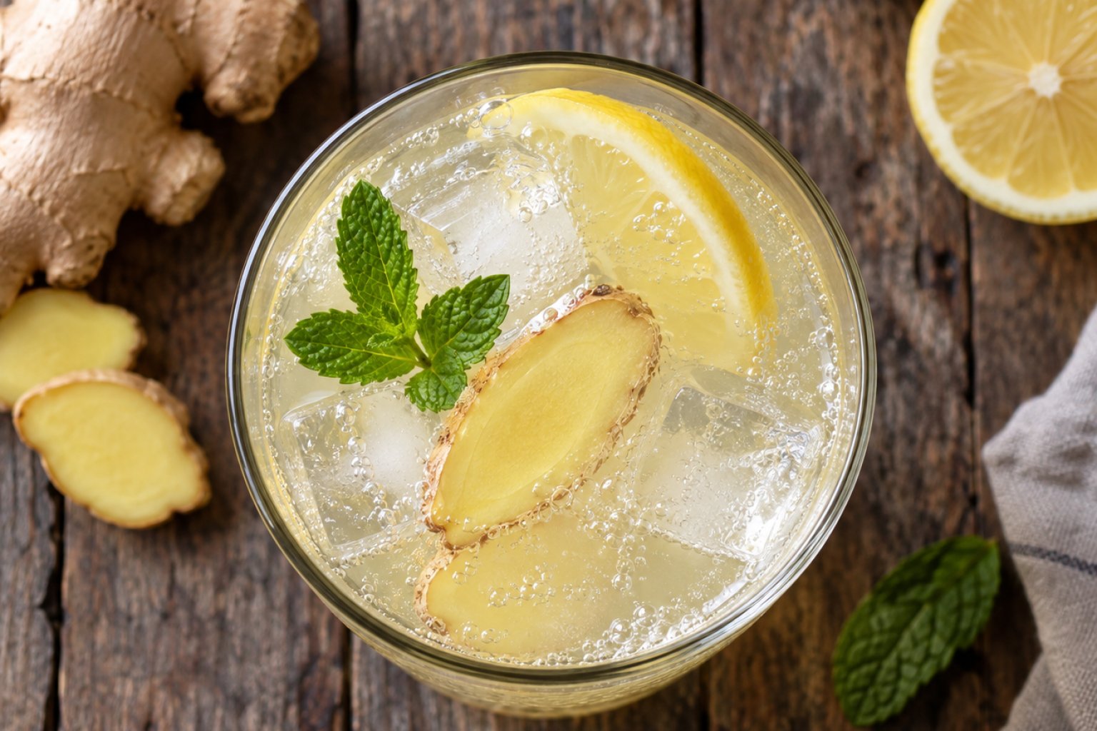 Ingwerlimonade Kalorien und Nährwerte