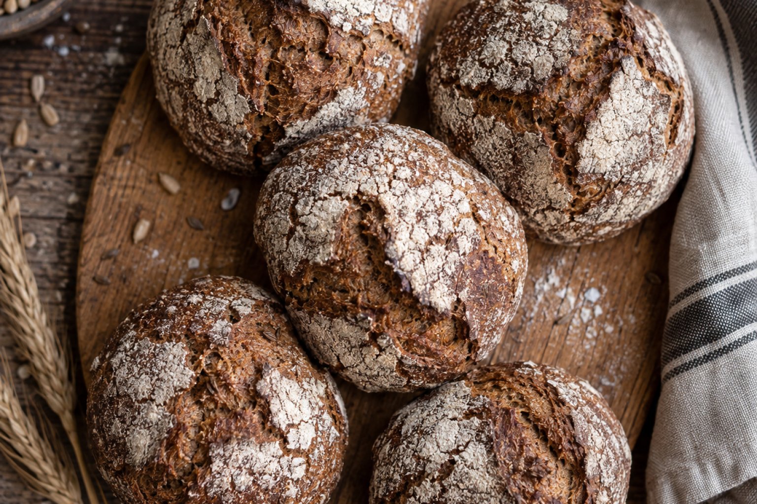 Roggenbrötchen Kalorien und Nährwerte