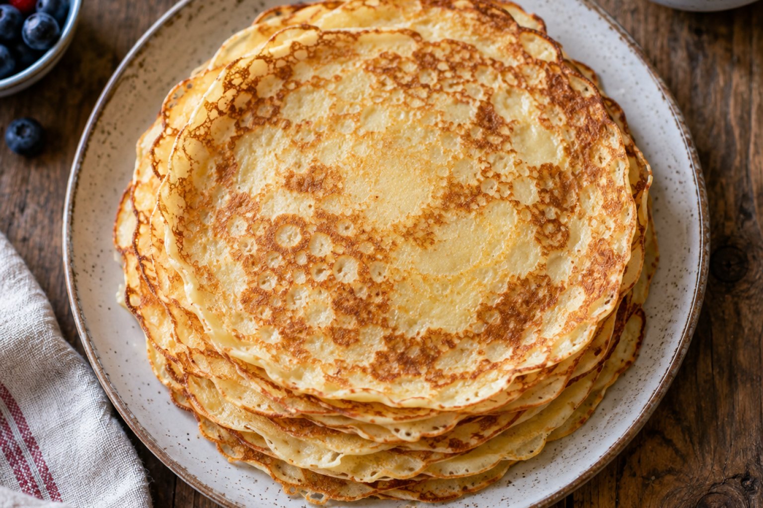 Pfannkuchen Kalorien und Nährwerte