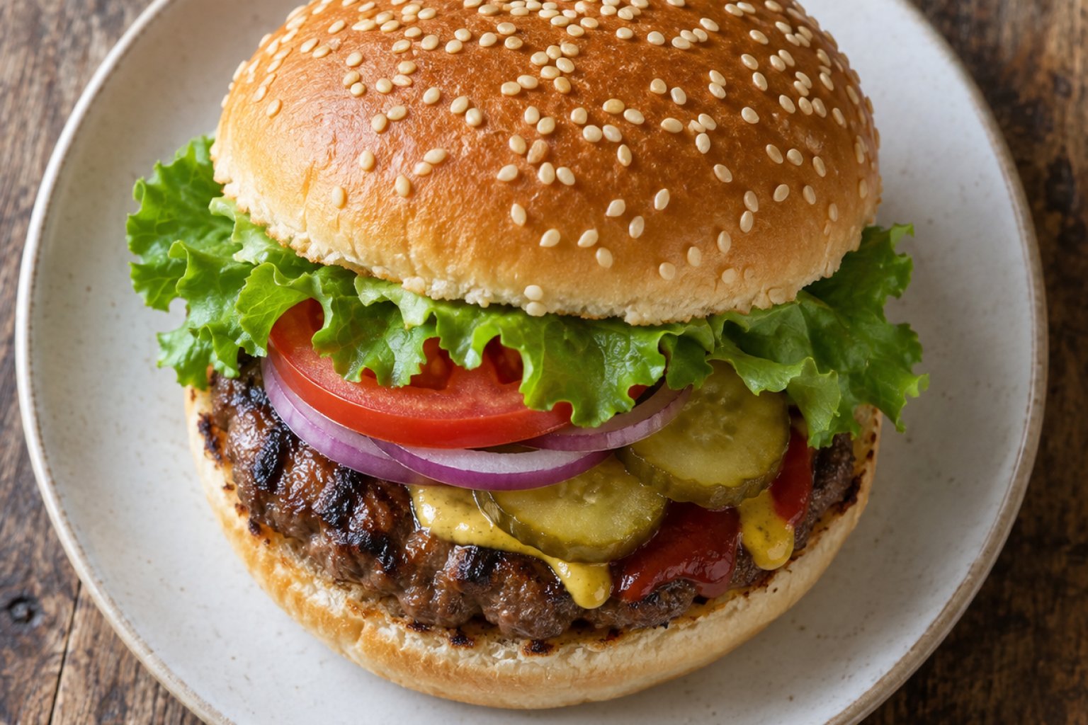 Hamburger Kalorien und Nährwerte