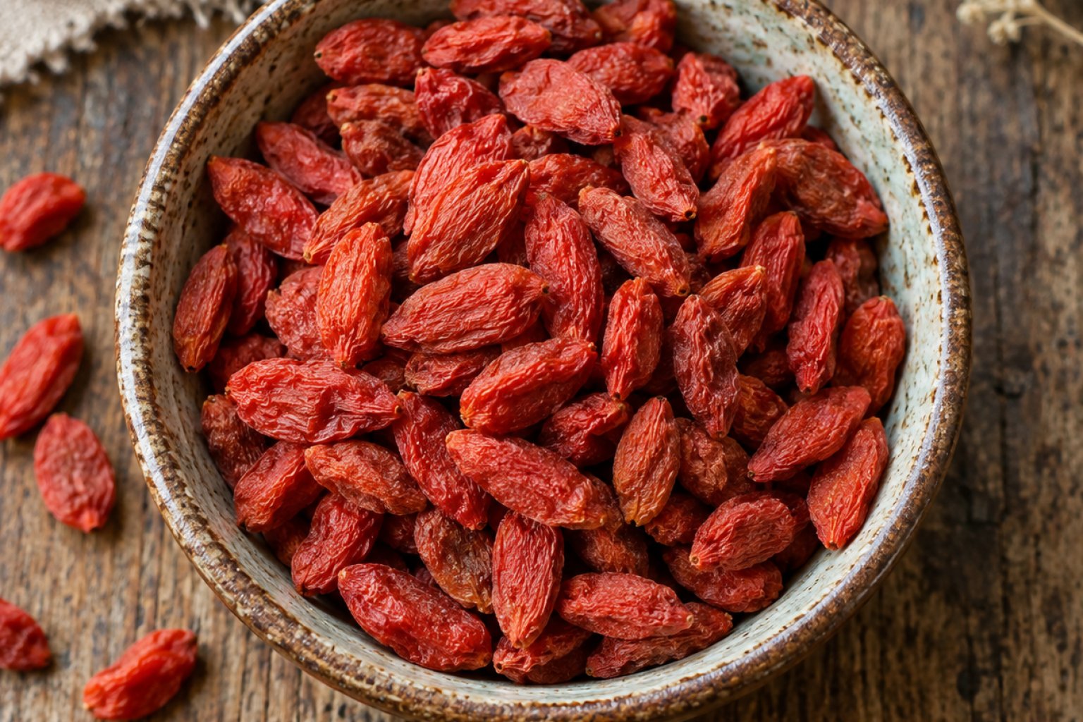 Goji-Beeren (getrocknet) Kalorien und Nährwerte