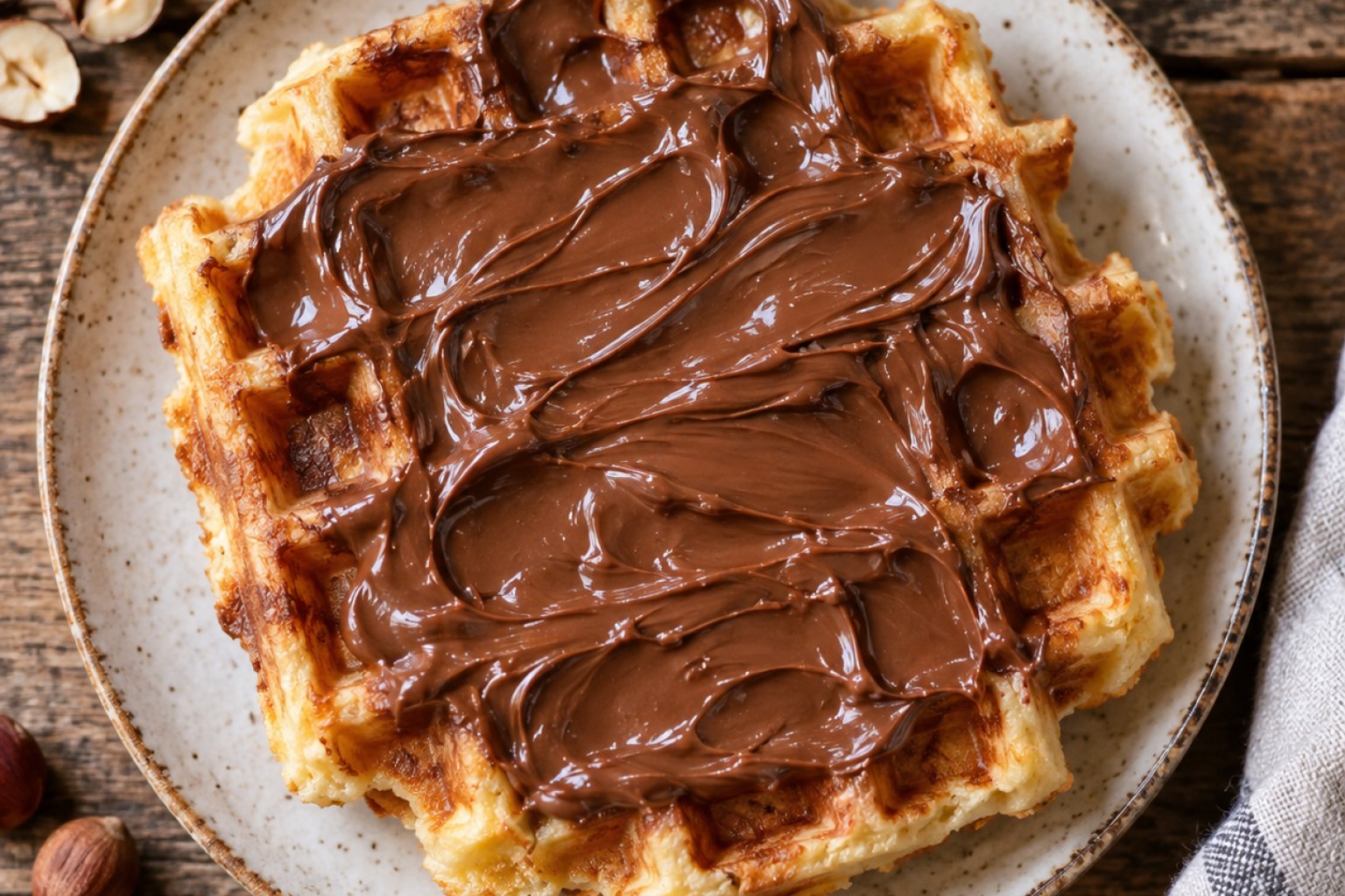 Nutella-Waffel Kalorien und Nährwerte