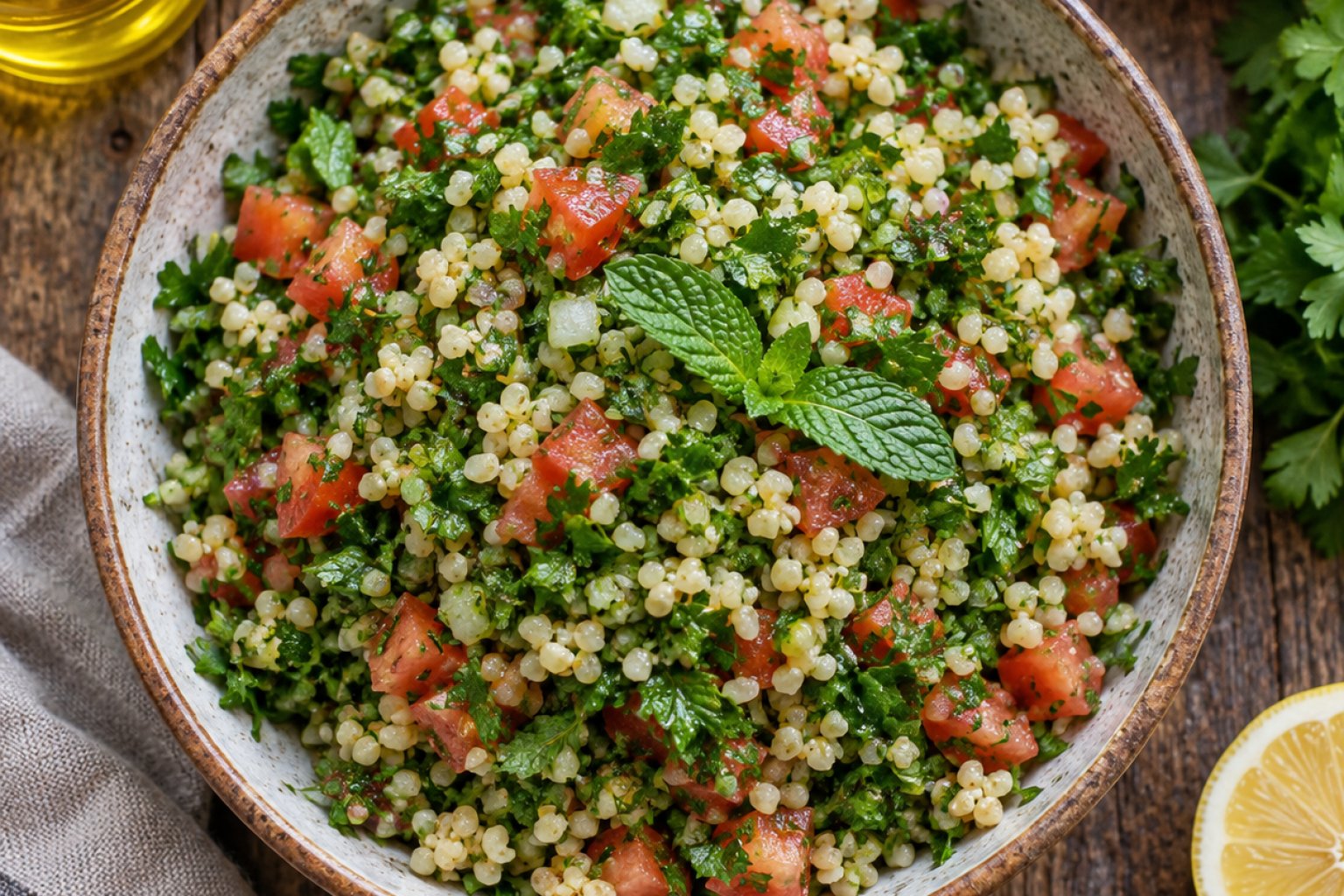 Bulgur-Salat (Tabouleh) Kalorien und Nährwerte