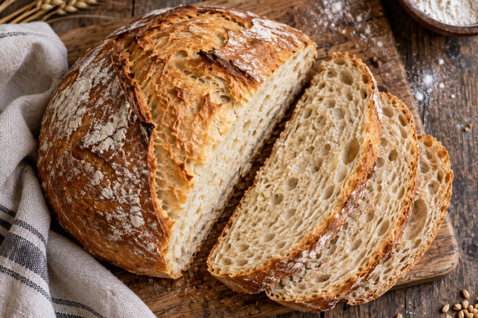 Weizenbrot Kalorien und Nährwerte