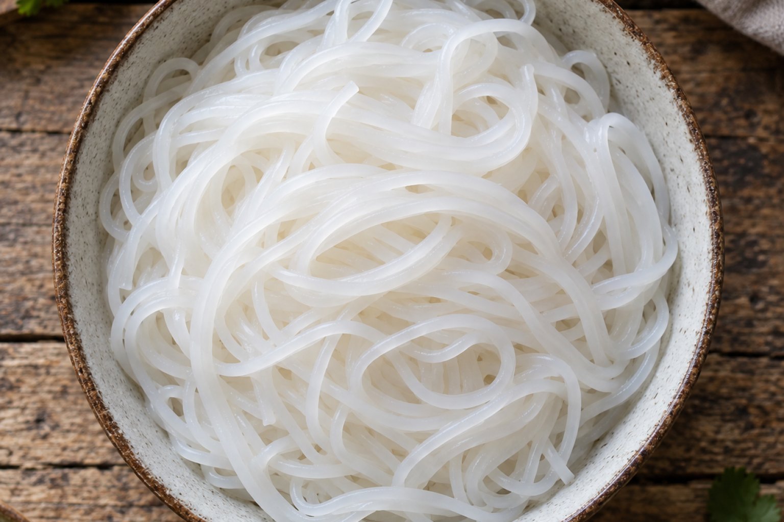 Reisnudeln (gekocht) Kalorien und Nährwerte