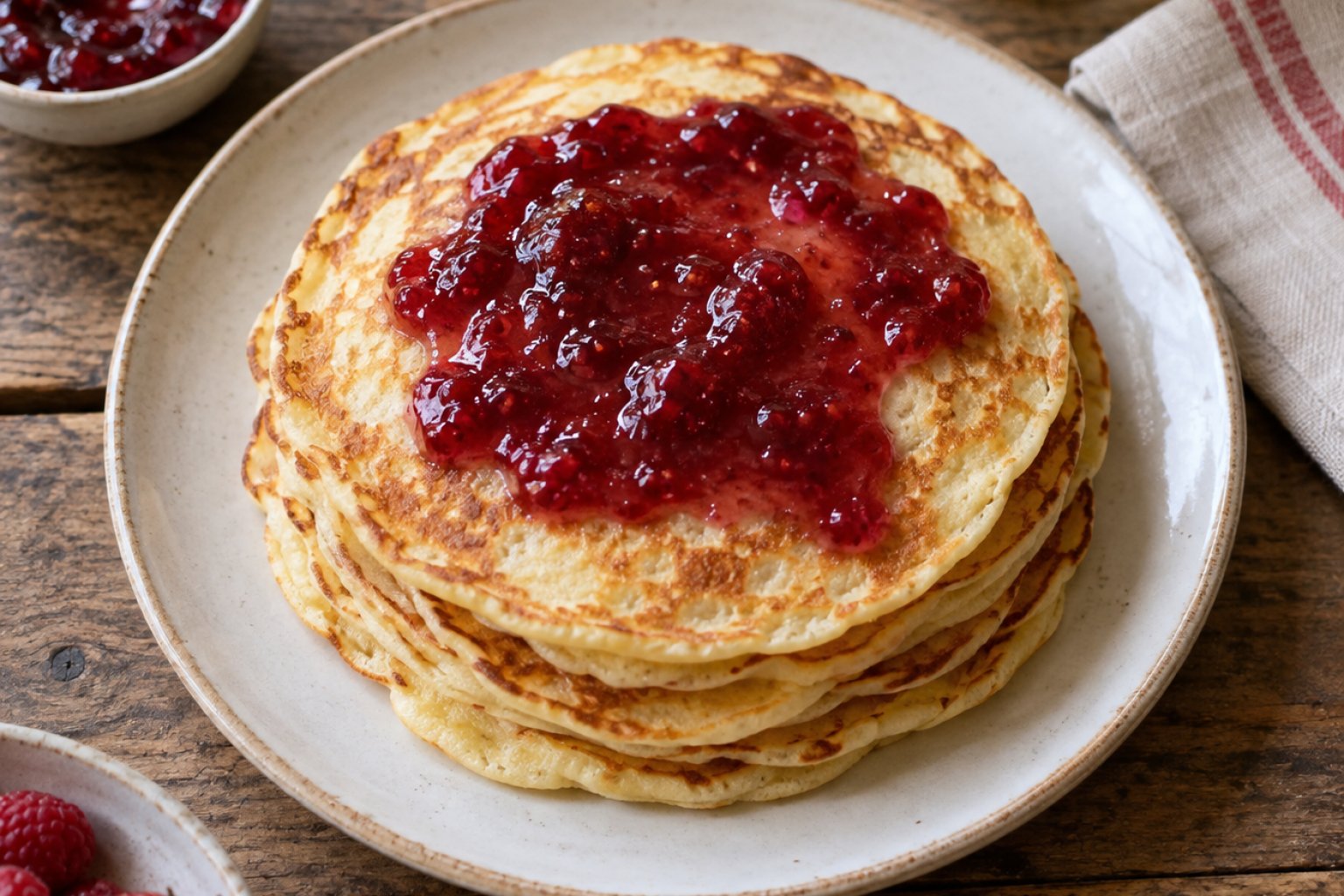 Pfannkuchen mit Marmelade Kalorien und Nährwerte