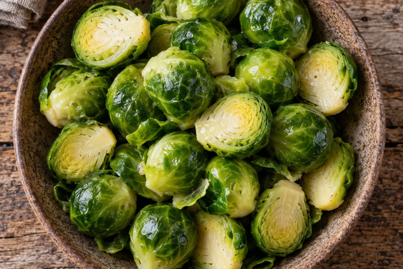 Rosenkohl (gedünstet) Kalorien und Nährwerte