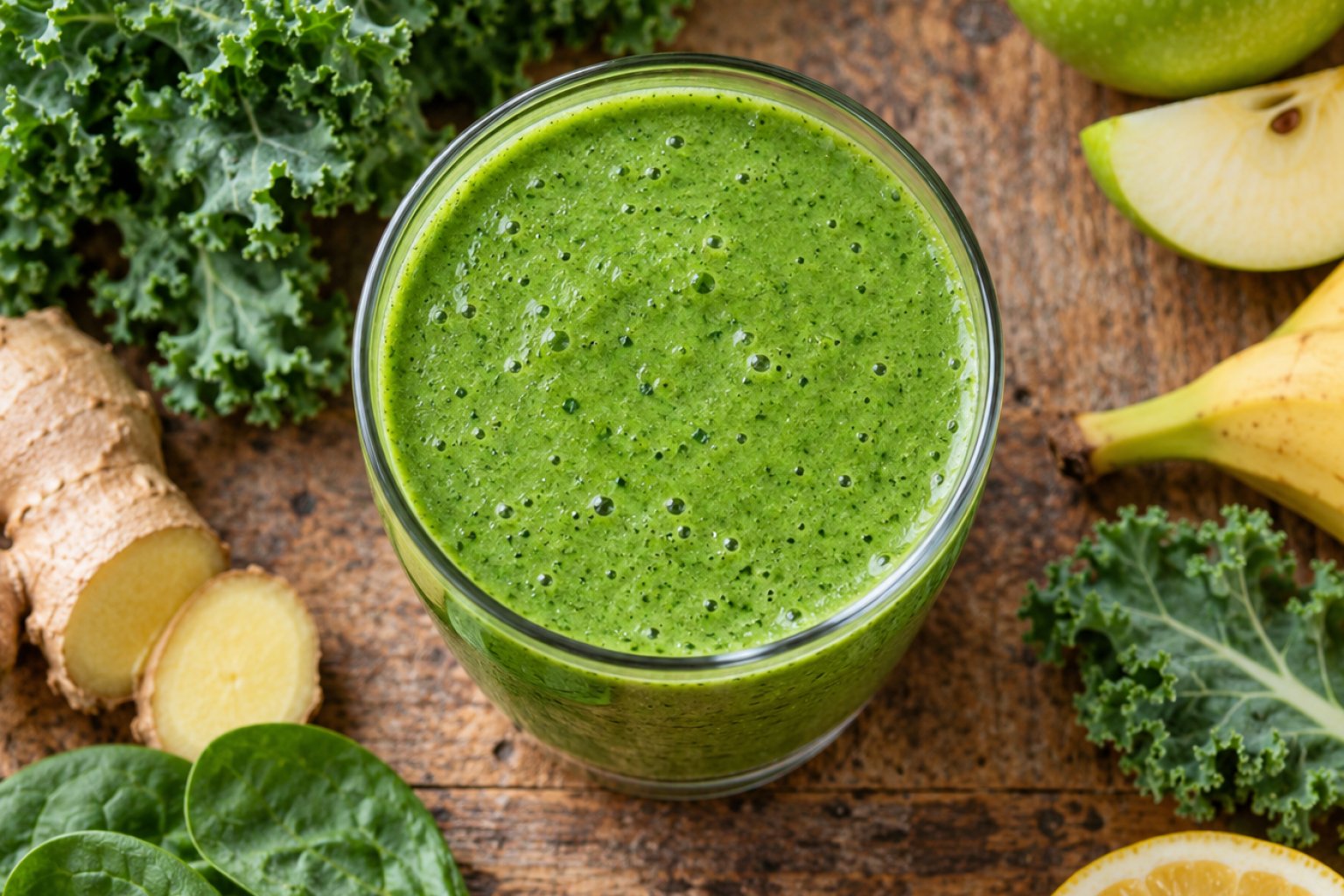 Grünkohl-Smoothie-Basis Kalorien und Nährwerte