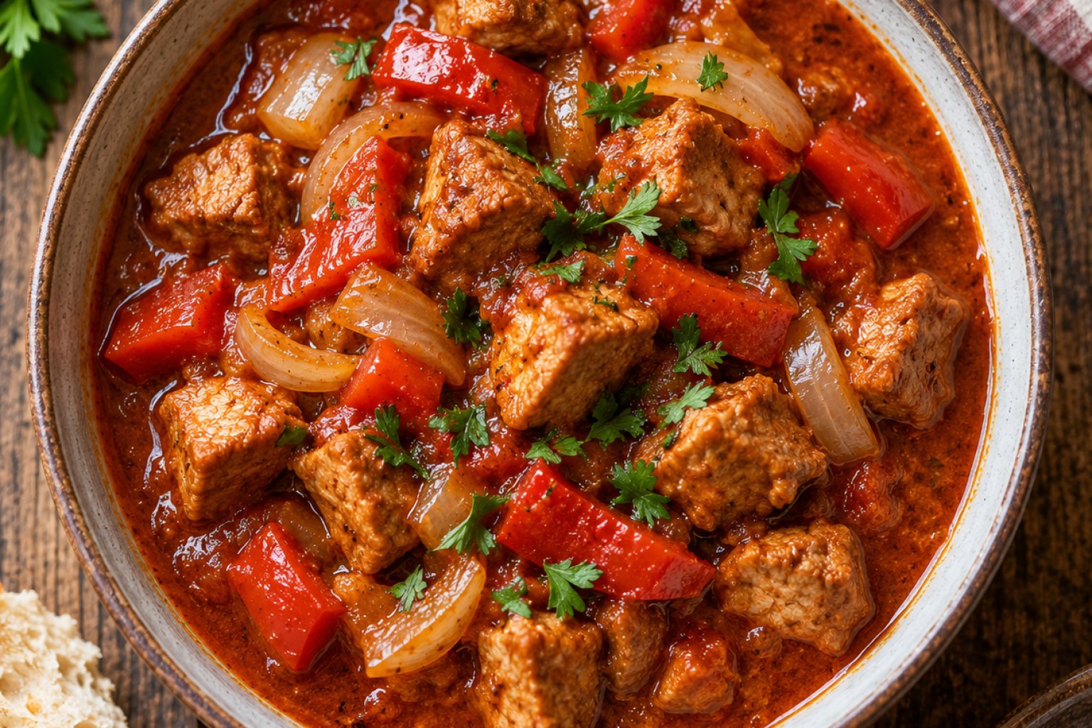 Schweinegulasch Kalorien und Nährwerte