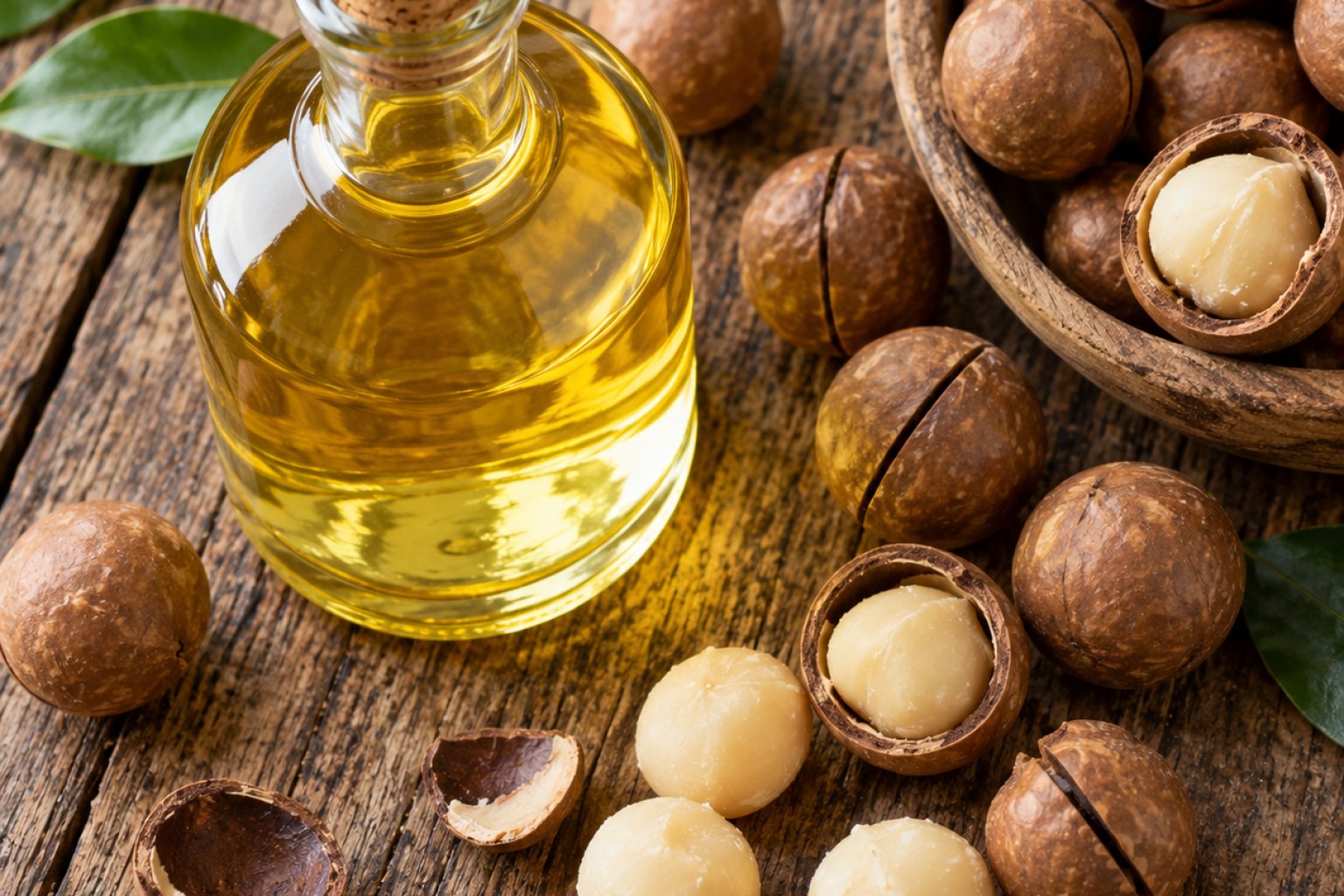 Macadamiaöl Kalorien und Nährwerte