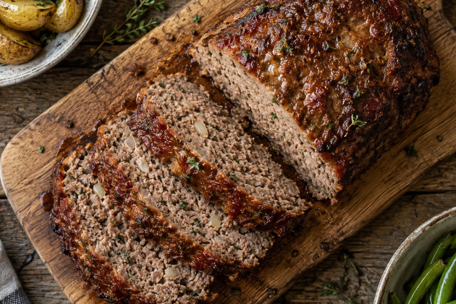 Rinderhackbraten Kalorien und Nährwerte