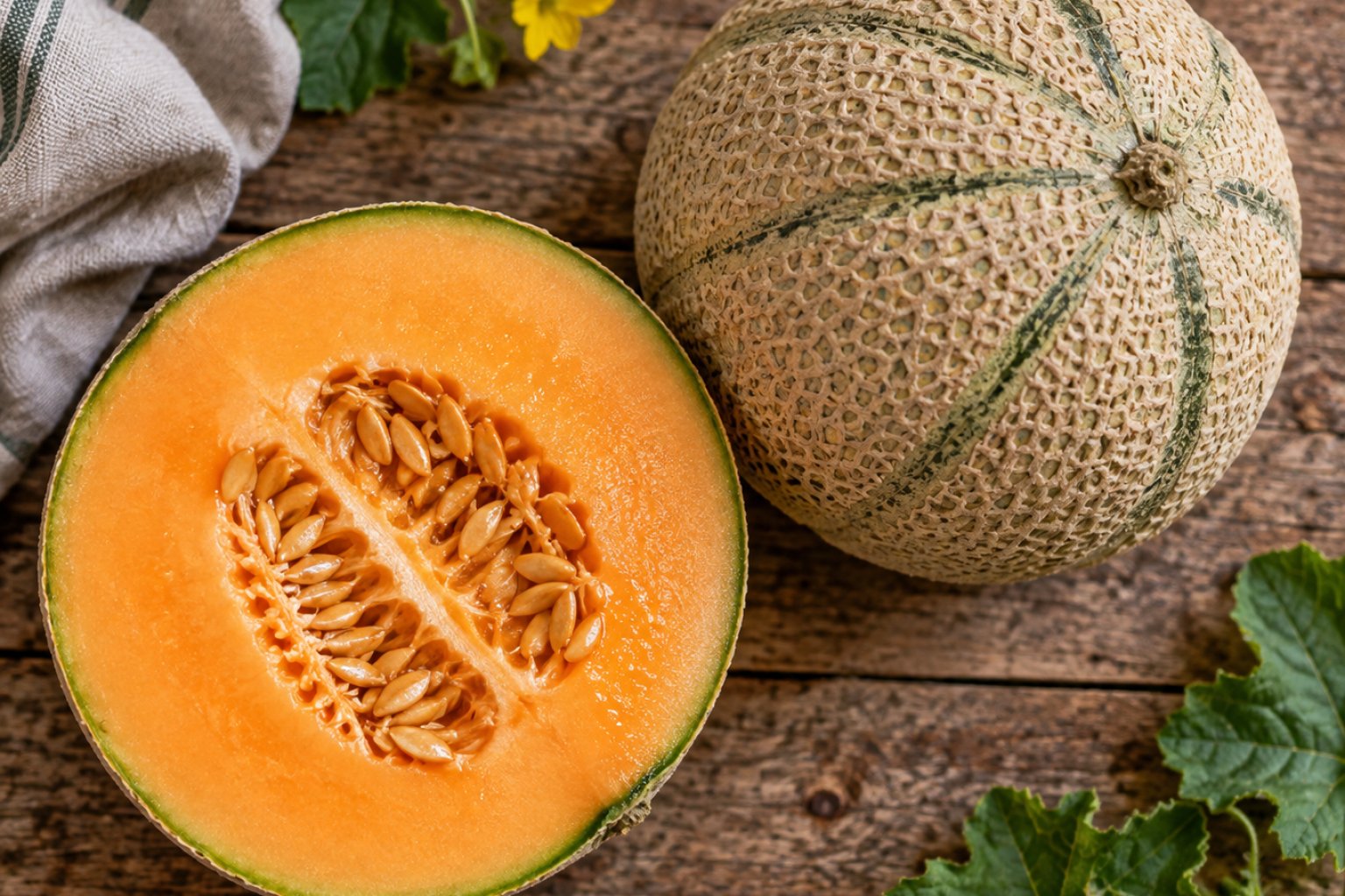 Zuckermelone Kalorien und Nährwerte
