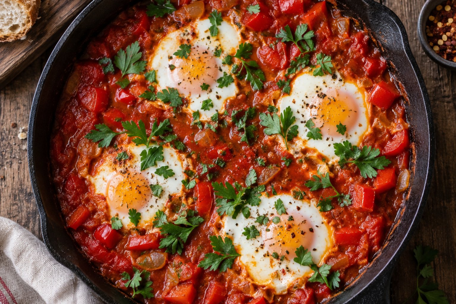 Shakshuka Kalorien und Nährwerte