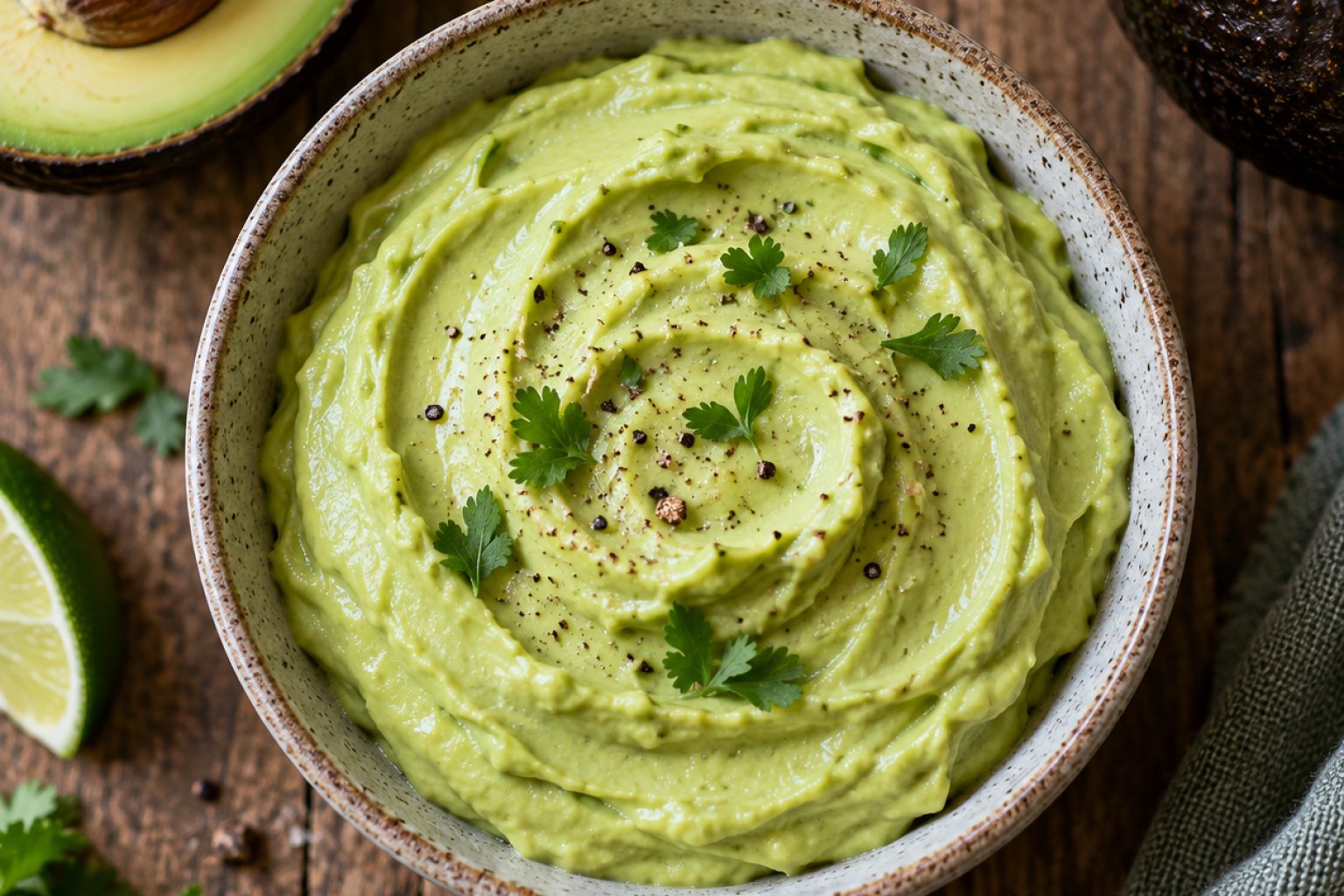 Avocado-Creme (vegan) Kalorien und Nährwerte