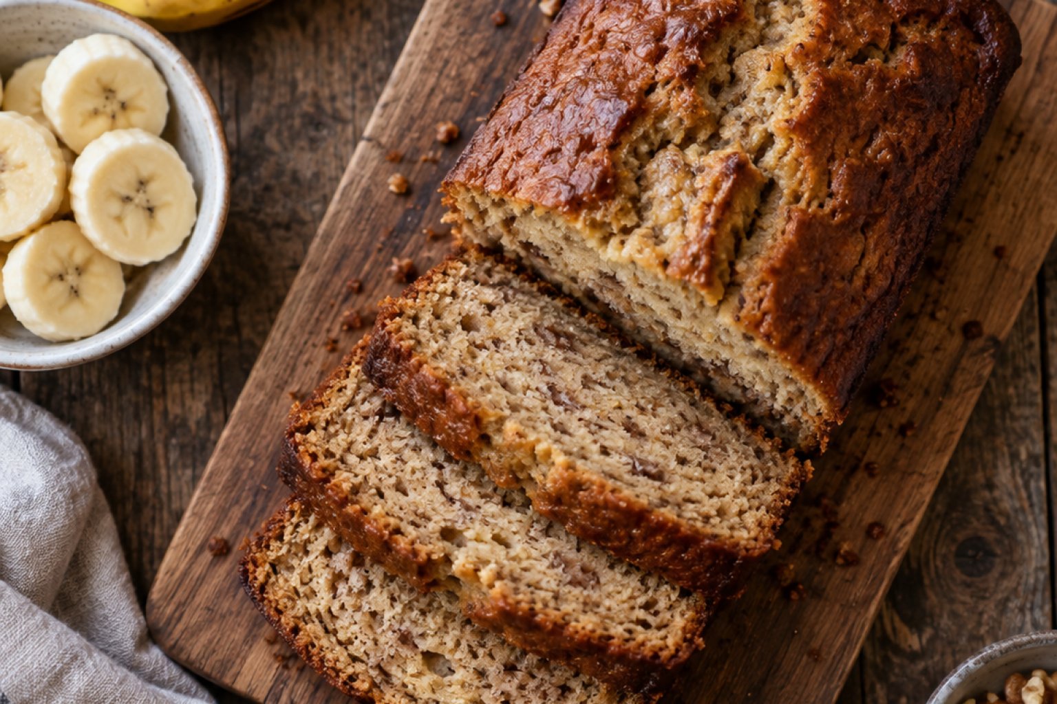 Bananenbrot Kalorien und Nährwerte
