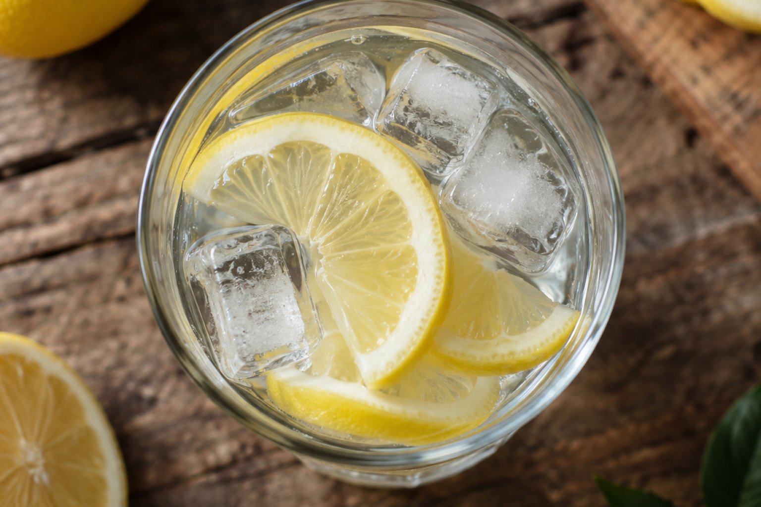 Zitronenwasser Kalorien und Nährwerte