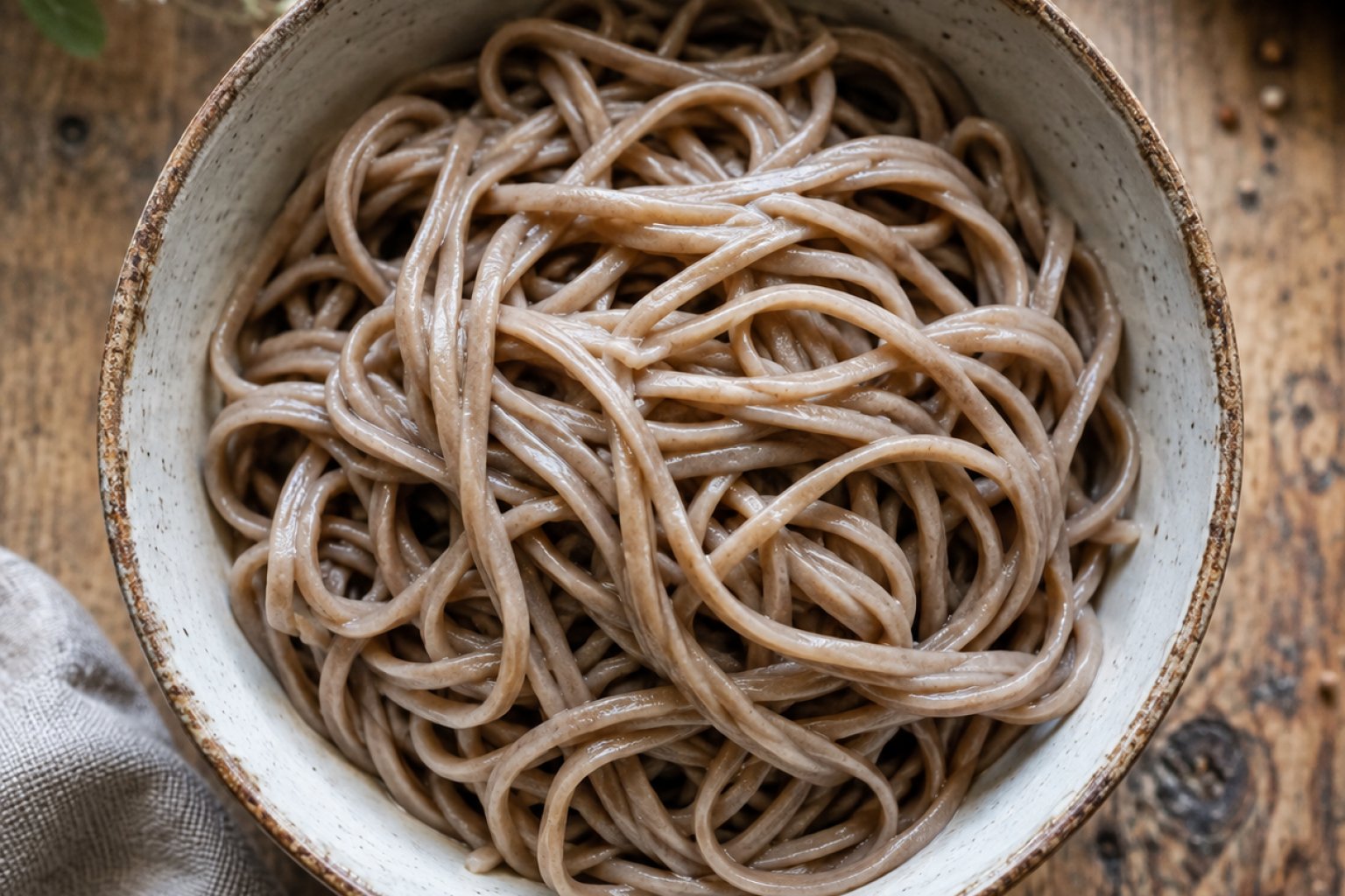 Buchweizennudeln (gekocht) Kalorien und Nährwerte