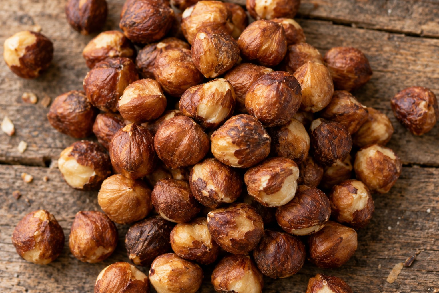 Haselnusskerne (geröstet) Kalorien und Nährwerte
