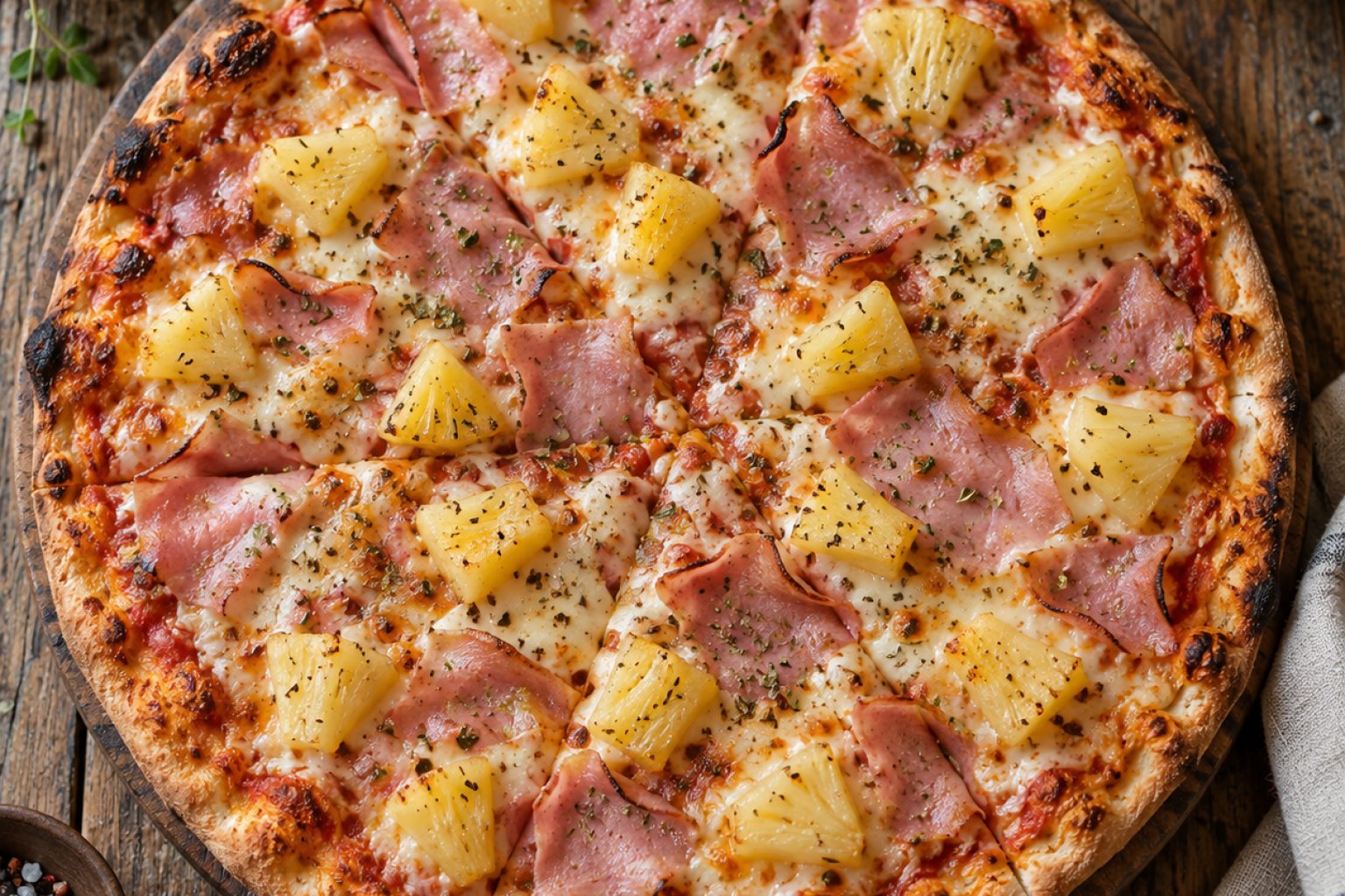 Pizza Hawaii Kalorien und Nährwerte