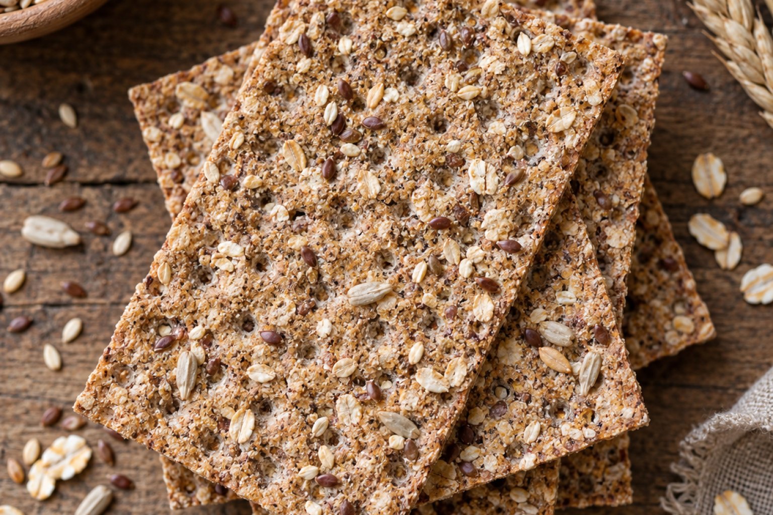 Vollkornknäckebrot Kalorien und Nährwerte