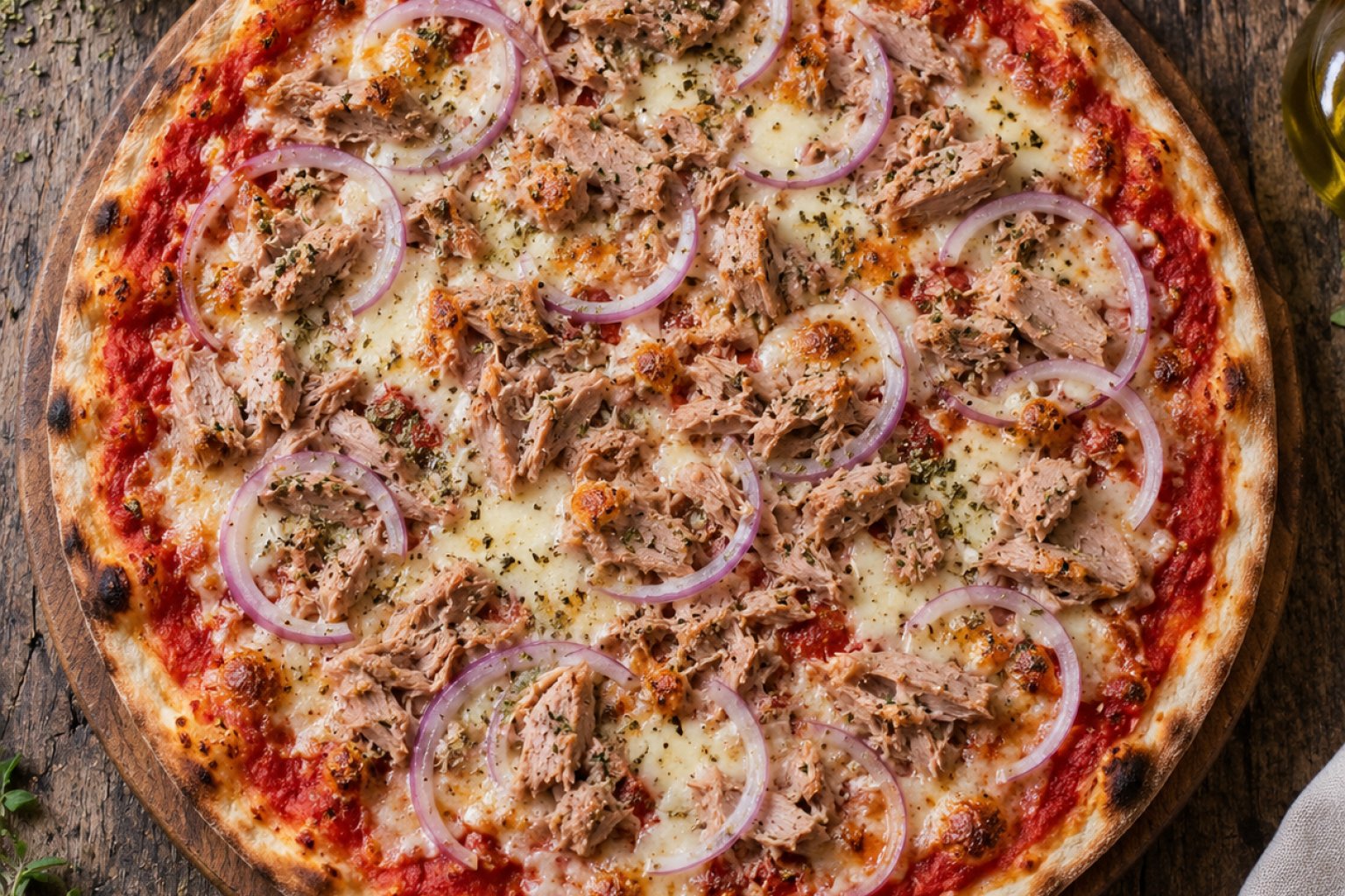 Pizza Thunfisch Kalorien und Nährwerte