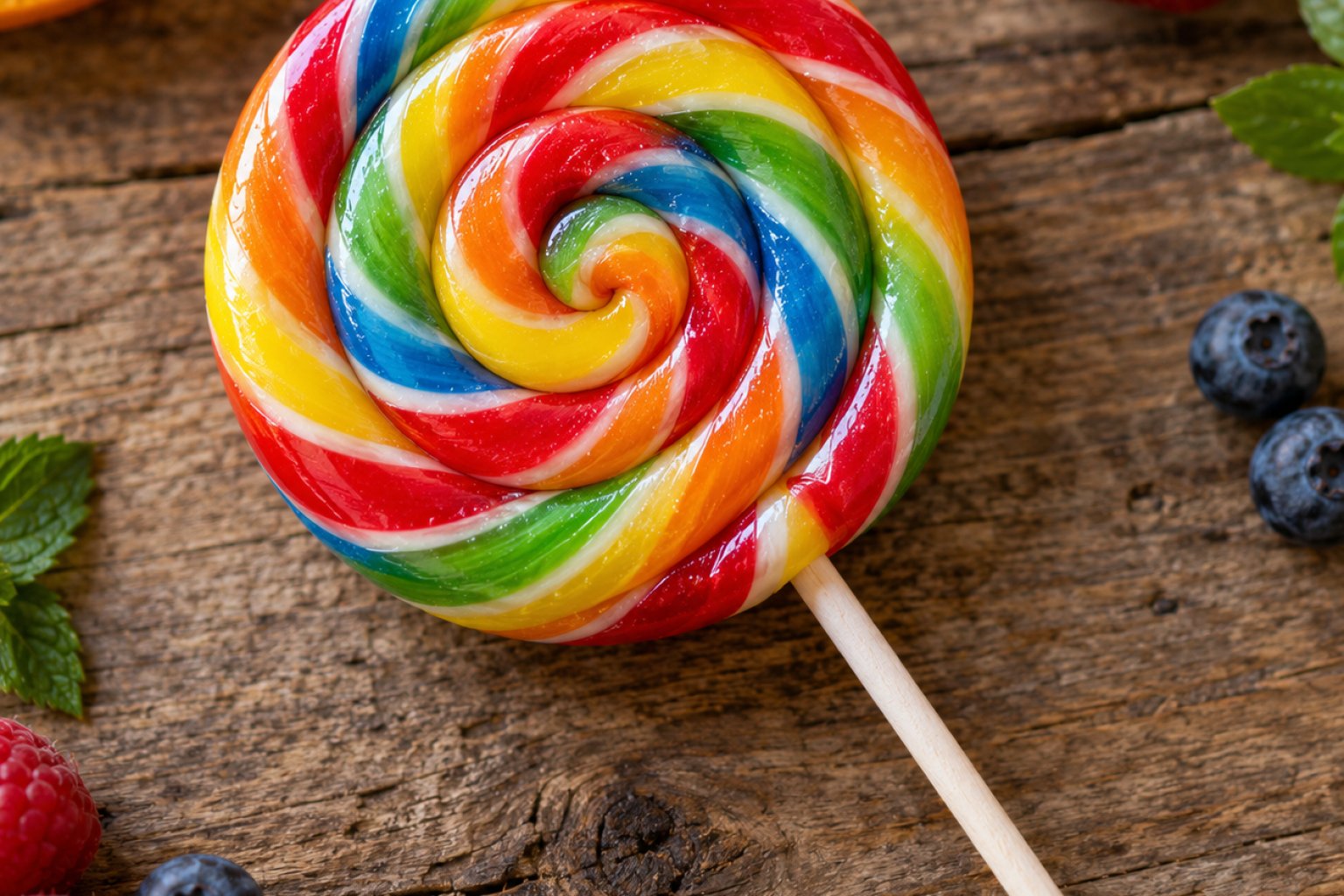 Lollipop (Fruchtgeschmack) Kalorien und Nährwerte