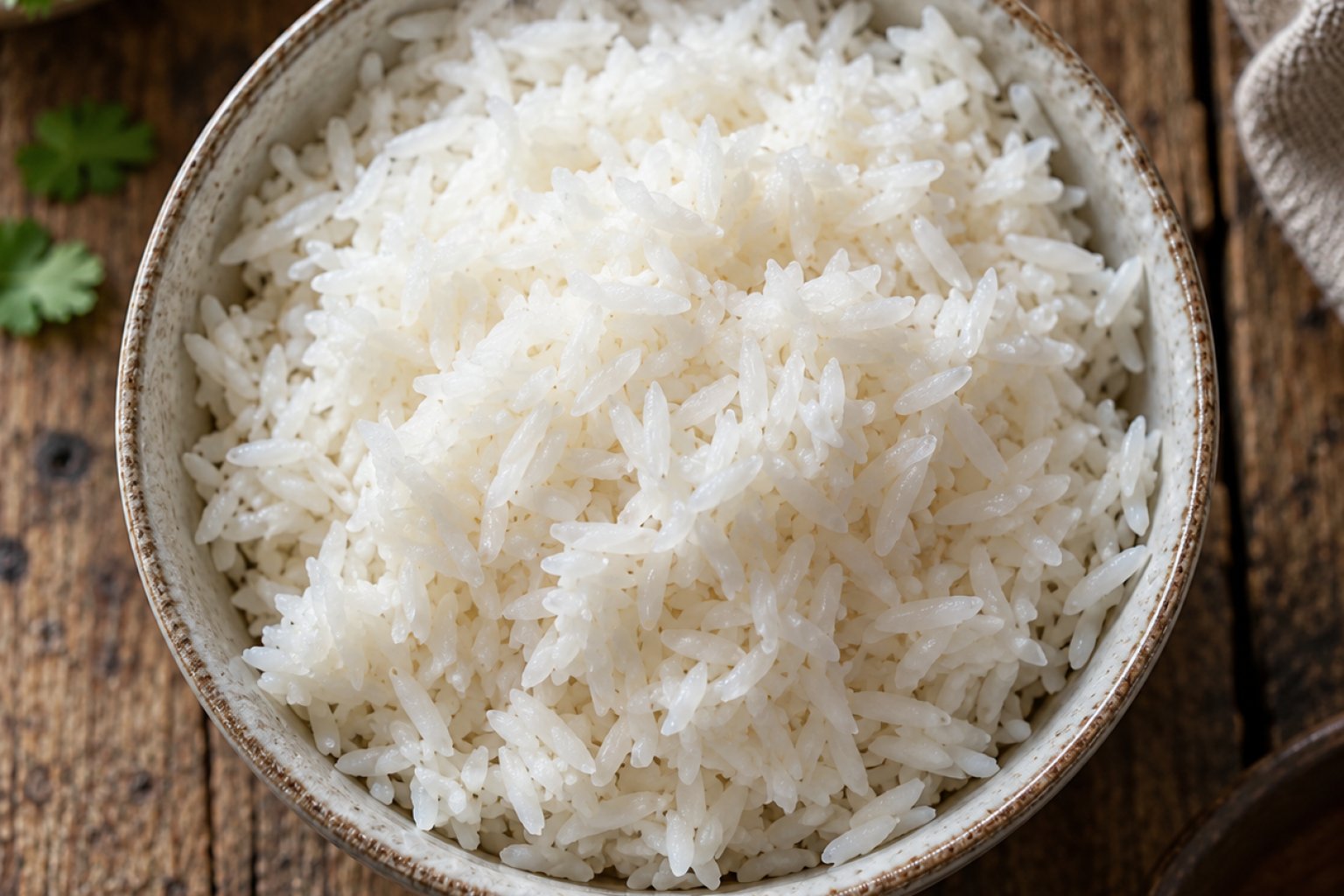 Jasminreis (gekocht) Kalorien und Nährwerte