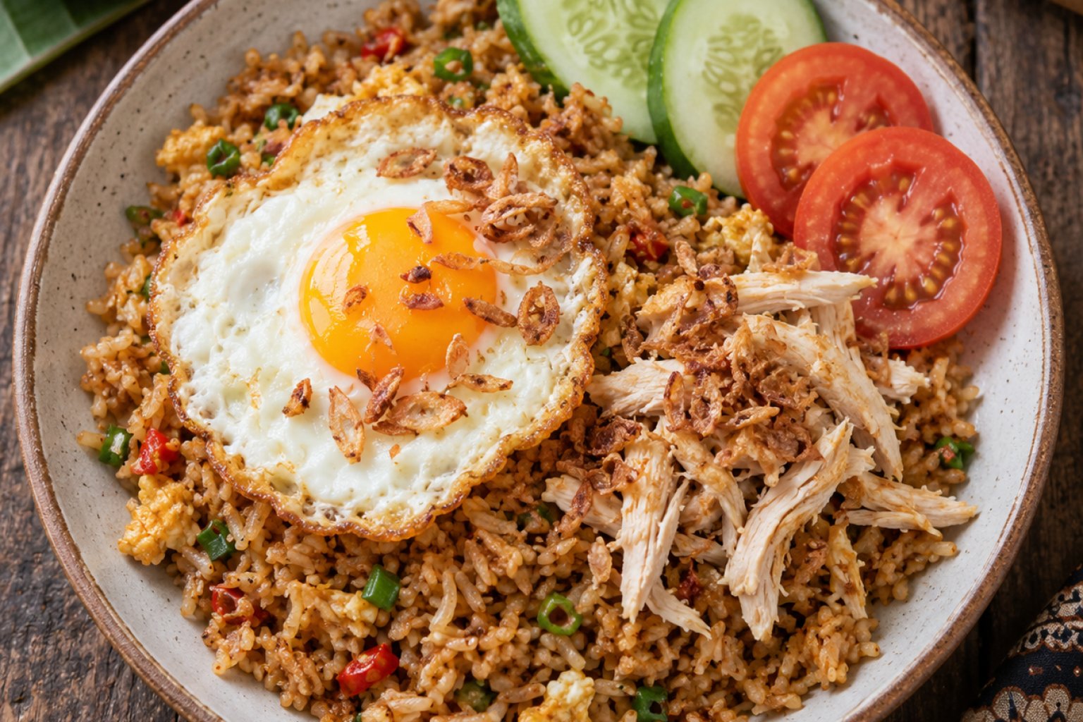 Nasi Goreng Kalorien und Nährwerte