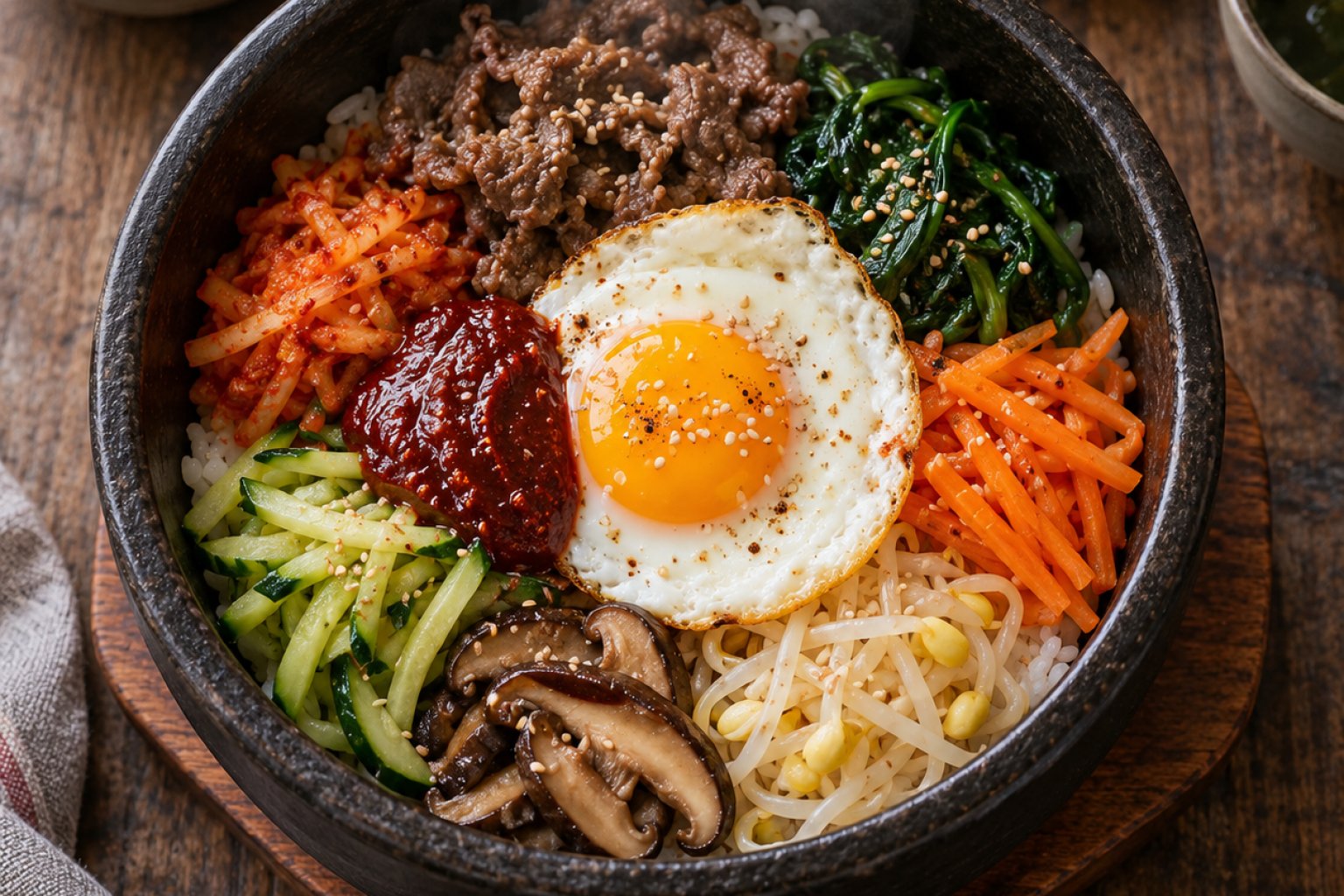 Bibimbap Kalorien und Nährwerte