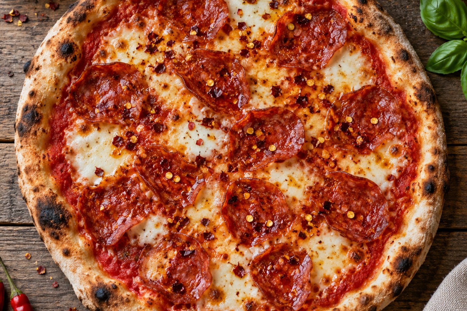 Pizza Diavola Kalorien und Nährwerte