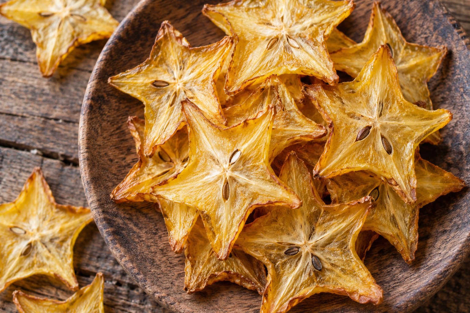 Sternfrucht Chips Kalorien und Nährwerte