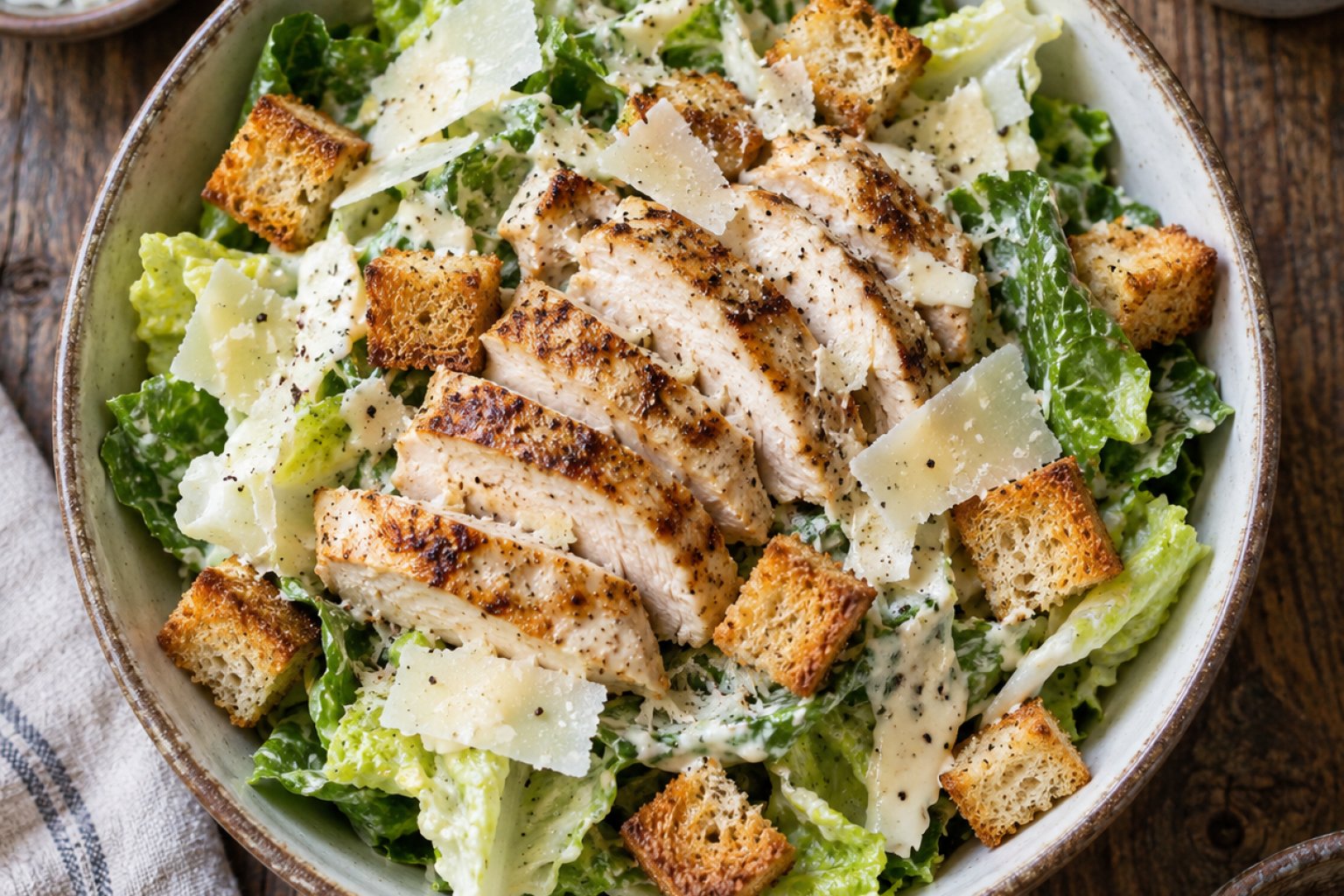 Chicken Caesar Salad Kalorien und Nährwerte