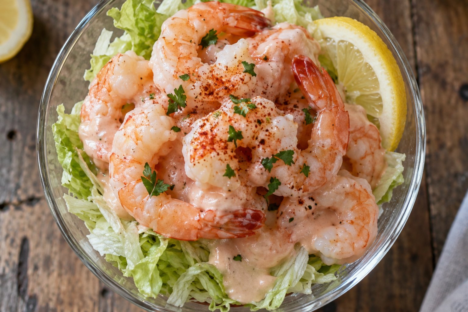 Shrimps-Cocktail Kalorien und Nährwerte