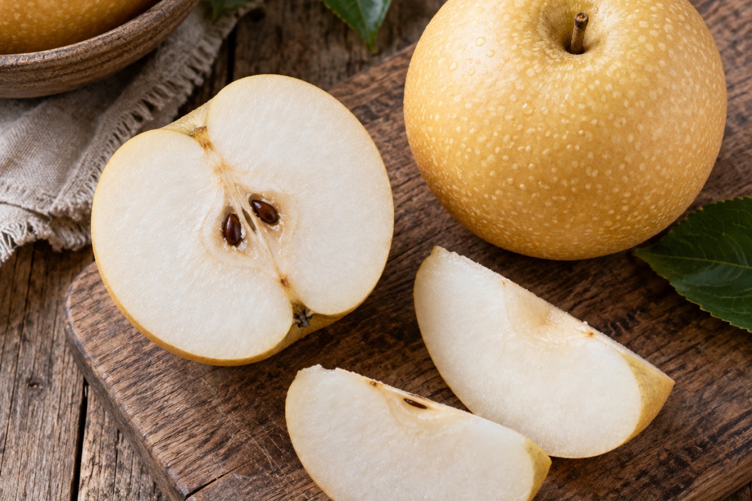 Nashi-Apfel Kalorien und Nährwerte