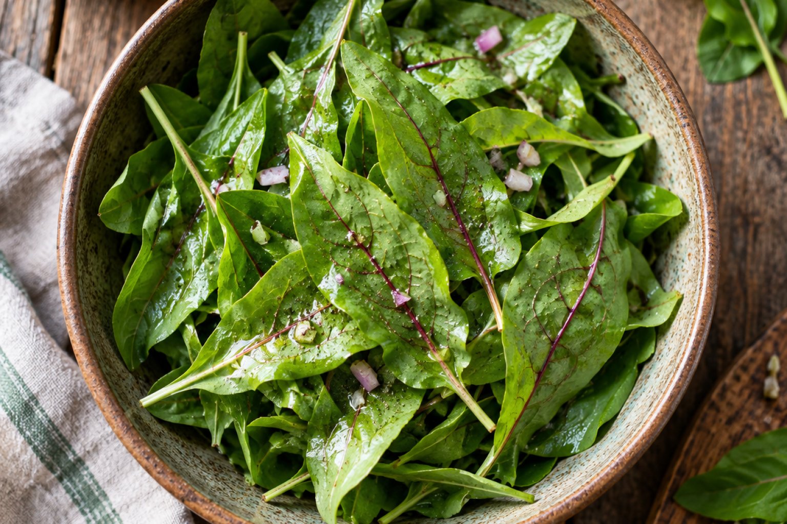 Sauerampfer-Salat Kalorien und Nährwerte