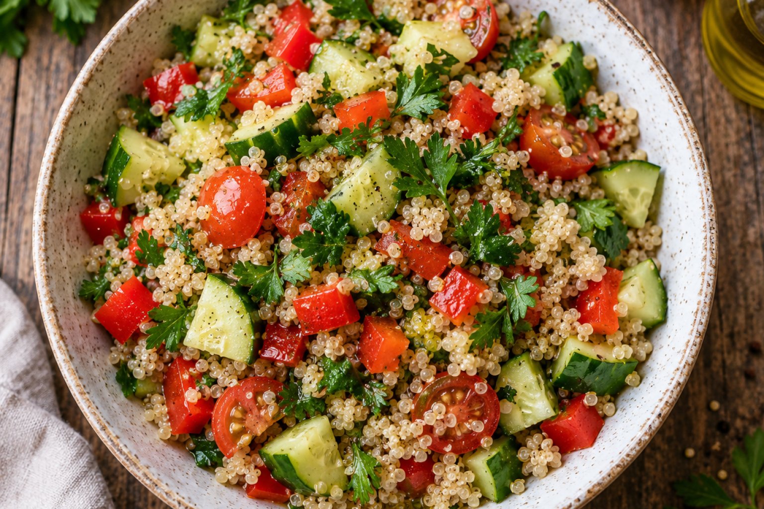 Quinoa-Salat Kalorien und Nährwerte