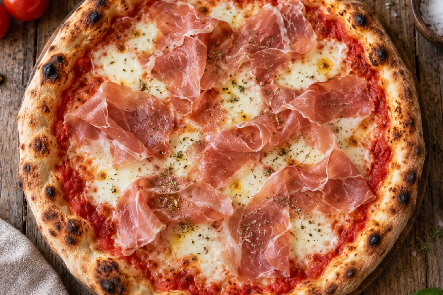 Pizza Prosciutto Kalorien und Nährwerte